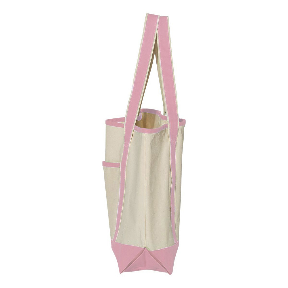 S&S Deluxe 5-Pocket Large Tote - Pink