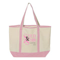 S&S Deluxe 5-Pocket Large Tote - Pink